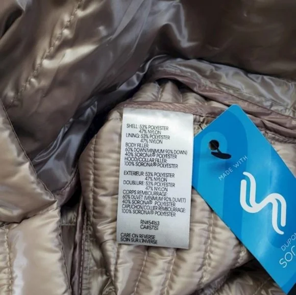 NWT Calvin Klein puffer coat - Picture 5 of 5